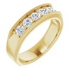 14K Yellow .75 CTW Diamond Mens Ring Ref 14769553